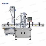 آلة غلق الزجاجات ذات الرأس الواحد ذات السيرفو الخطي الأوتوماتيكية