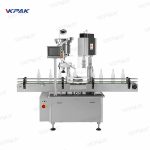 آلة تغليف الزجاجات البلاستيكية الدوارة الأوتوماتيكية لخط التعبئة