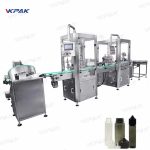 آلة تعبئة وتغطية وتغليف زيت السجائر الإلكترونية السائلة الإلكترونية