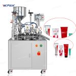 آلة تعبئة الأنابيب البلاستيكية المغلفة بالموجات فوق الصوتية شبه الأوتوماتيكية