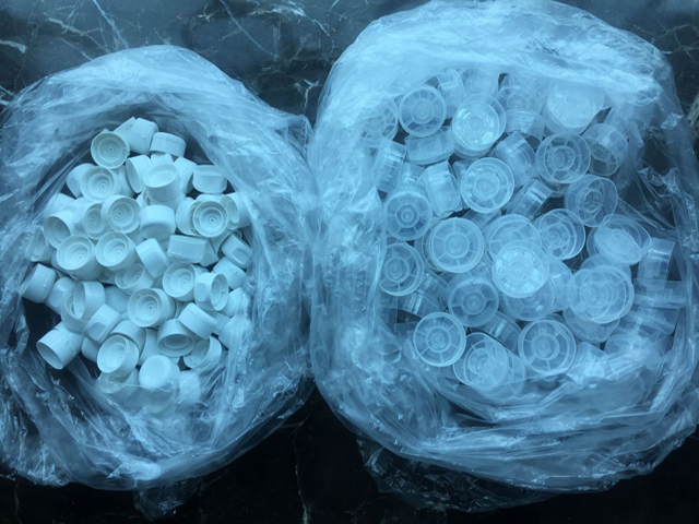 عينات الأشرطة بعد وضع العلامات عليها.png