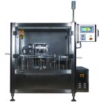 آلة تعبئة وإغلاق وتعقيم الحقنة الأوتوماتيكية