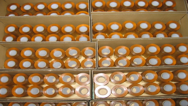 عينات الأشرطة بعد وضع العلامات عليها.png