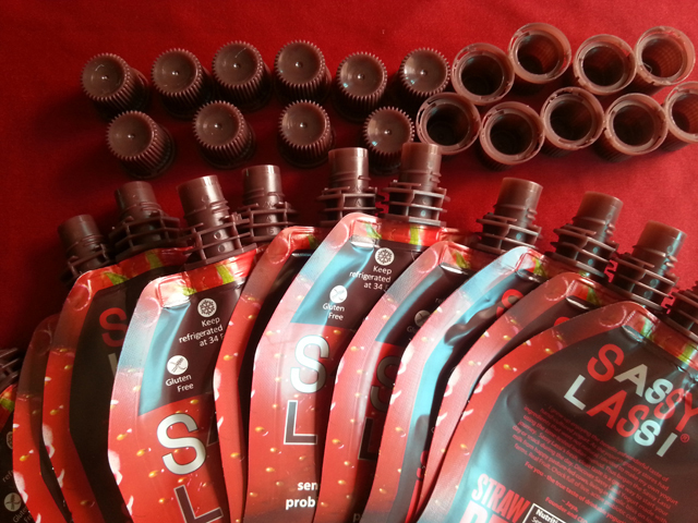 زبادي الفراولة الطبيعي الرائع المذاق