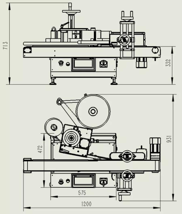زجاجات صغيرة مستديرة مع ملصق.jpg