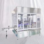 آلة تعبئة السوائل لمعجون عصير الكرز المركز بمكبس خطي