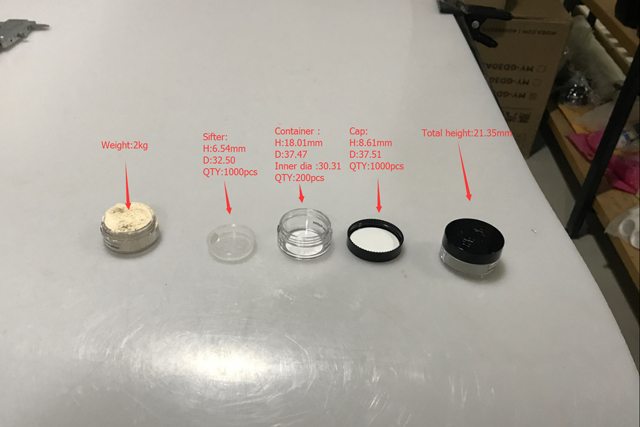 المقاسات التفصيلية للعينات.png