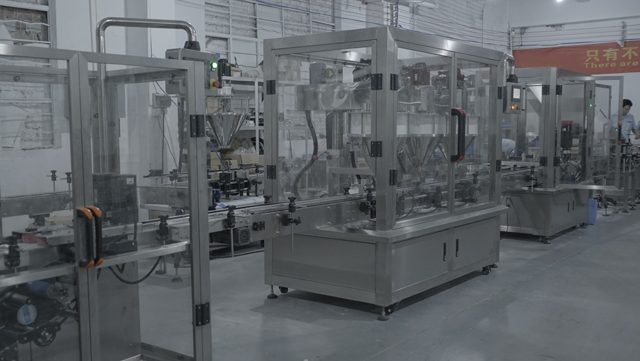 مصنع خط تعبئة المسحوق السائب يقبل.JPG