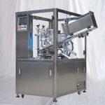 آلة تعبئة وختم أنابيب كريمات التجميل ذات الحجرة المزدوجة