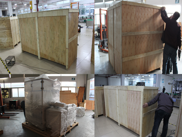 صندوق خشبي لخط التعبئة.jpg