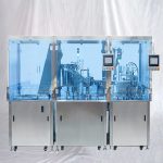 آلة تجميع وتعبئة وتغطية الحقن المملوءة مسبقًا للأدوية