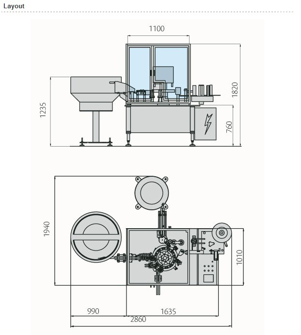 high speed syringe filling closer pharmaceutical equipment مخطط آلة التعبئة والإغلاق.jpg