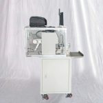 آلة طباعة الملصقات على أسلاك الكابلات وطيها ولصقها نصف أوتوماتيكية