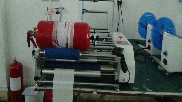 معدات وضع العلامات على منتجات مكافحة الحرائق.