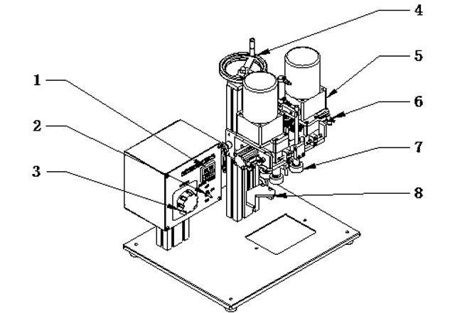 illustration of screw capping machine desktop آلة سد البراغي المكتبية.jpg