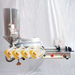 آلة تعبئة أكياس جاهزة نصف أوتوماتيكية تعمل بالهواء المضغوط