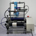 آلة وسم زجاجات الحقنة الدائرية نصف الأوتوماتيكية