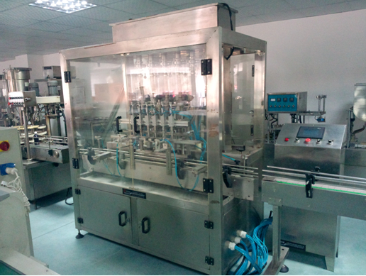 linear automatic filling production line for thick sauce food paste صلصة كريمة حشو خطية سميكة.jpg